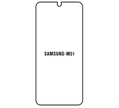 Hydrogel - matná ochranná fólia - Samsung Galaxy M51