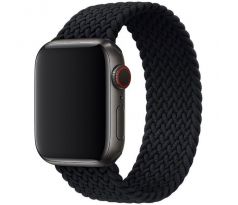 Remienok pre Apple Watch (38/40/41mm) Elastic Nylon, velikost 160-180mm - black
