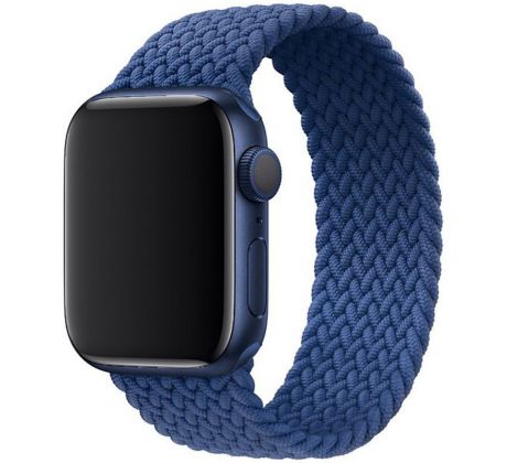 Remienok pre Apple Watch (42/44/45mm) Elastic Nylon, veľkosť 135-150mm - Atlantic Blue