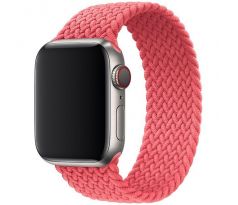 Remienok pre Apple Watch (42/44/45mm) Elastic Nylon, velikost 140-160mm - pink
