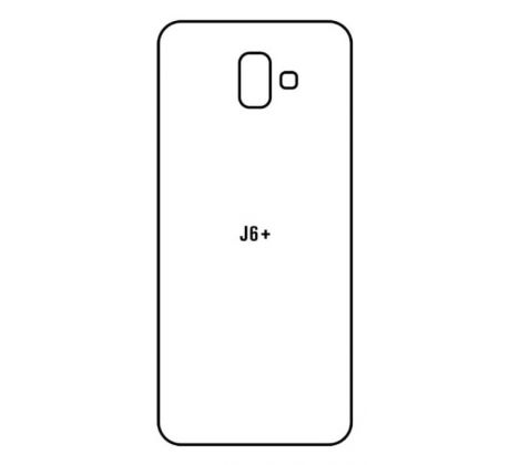 Hydrogel - matná zadná ochranná fólia - Samsung Galaxy J6+