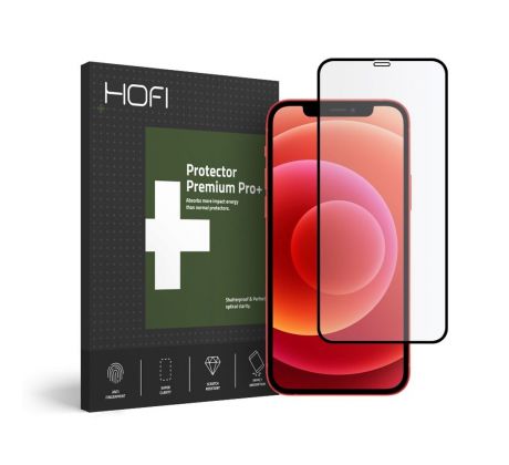 OCHRANNÉ TVRDENÉ SKLO HOFI FULL PRO+ iPhone 12 Pro Max BLACK