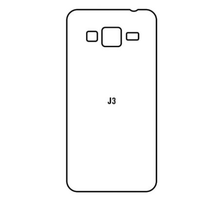 Hydrogel - zadná ochranná fólia - Samsung Galaxy J3 2016