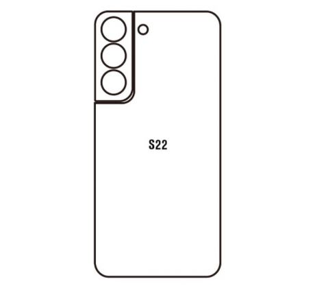 Hydrogel - matná zadná ochranná fólia - Samsung Galaxy S22