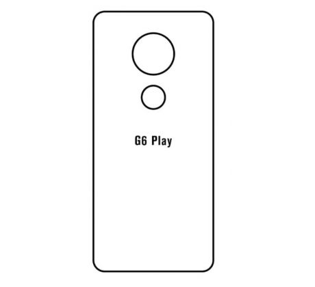 Hydrogel - matná zadná ochranná fólia - Motorola Moto G6 Play