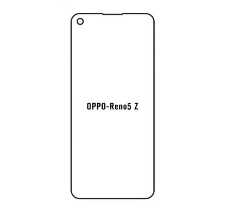 Hydrogel - ochranná fólia - OPPO Reno5 Z