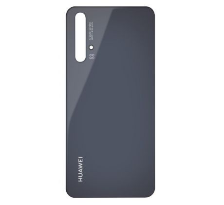 Huawei Nova 5T - zadný kryt - čierny (náhradný diel)