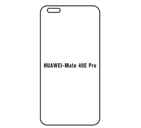 Hydrogel - matná ochranná fólia - Huawei Mate 40E Pro 5G
