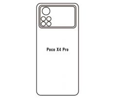 Hydrogel - zadná ochranná fólia - Xiaomi Poco X4 Pro 5G