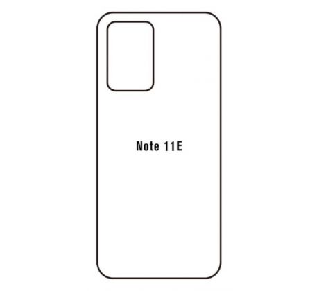 Hydrogel - zadná ochranná fólia - Xiaomi Redmi Note 11E 5G