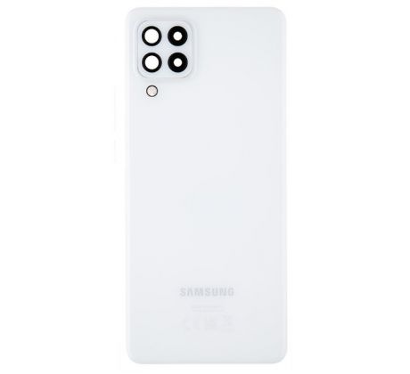 Samsung Galaxy A22 4G - Zadný kryt baterie - biely so sklíčkom kamery (náhradný diel)