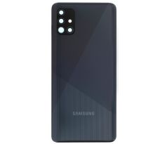 Samsung Galaxy A51 - Zadný kryt baterie - Crush Black (so sklíčkom zadnej kamery)