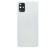 Samsung Galaxy A71 - Zadný kryt baterie - Crush White so sklíčkom zadnej kamery (náhradný diel)