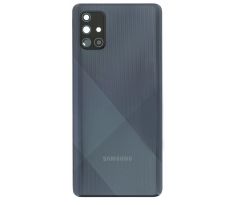 Samsung Galaxy A71 - Zadný kryt baterie - Crush Black (so sklíčkom zadnej kamery)
