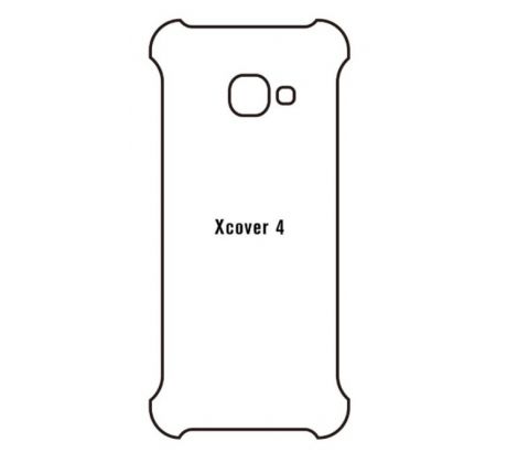 Hydrogel - matná zadná ochranná fólia - Samsung Galaxy Xcover 4