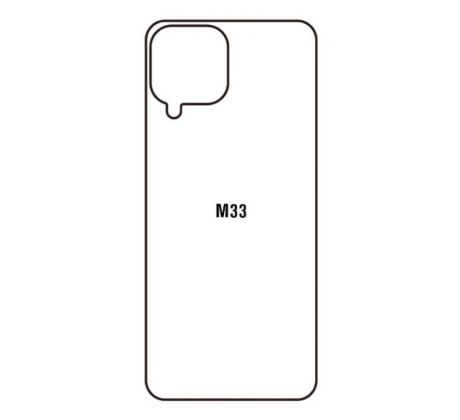 Hydrogel - matná zadná ochranná fólia - Samsung Galaxy M33