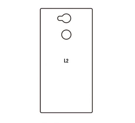 Hydrogel - matná zadná ochranná fólia - Sony Xperia L2