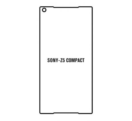 Hydrogel - ochranná fólia - Sony Xperia Z5 compact