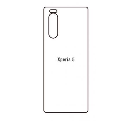 Hydrogel - matná zadná ochranná fólia - Sony Xperia 5