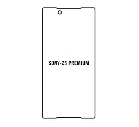 Hydrogel - matná ochranná fólia - Sony Xperia Z5 Premium