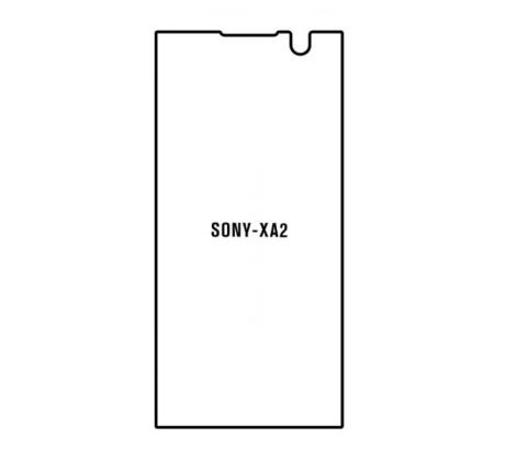 Hydrogel - matná ochranná fólia - Sony Xperia XA2
