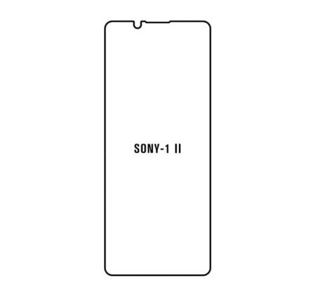 Hydrogel - Privacy Anti-Spy ochranná fólia - Sony Xperia 1 II