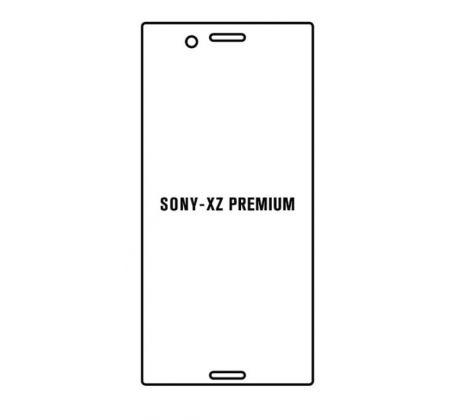 Hydrogel - Privacy Anti-Spy ochranná fólia - Sony Xperia XZ Premium
