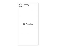 Hydrogel - matná zadná ochranná fólia - Sony Xperia XZ Premium