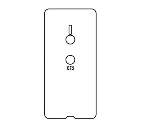 Hydrogel - matná zadná ochranná fólia - Sony Xperia XZ3