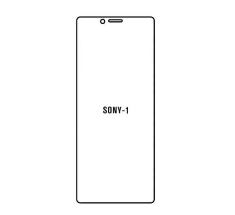 Hydrogel - Privacy Anti-Spy ochranná fólia - Sony Xperia I / XZ4