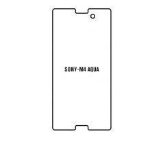 Hydrogel - Privacy Anti-Spy ochranná fólia - Sony Xperia M4 Aqua
