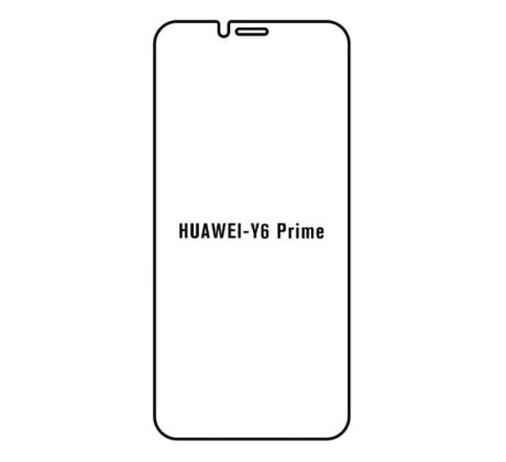 Hydrogel - ochranná fólia - Huawei Y6 Prime 2018