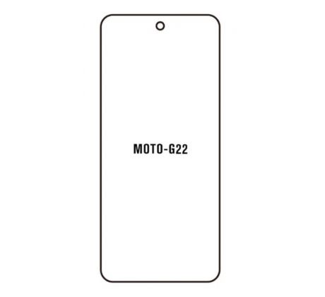 Hydrogel - matná ochranná fólia - Motorola Moto G22