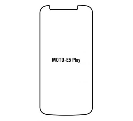 Hydrogel - Privacy Anti-Spy ochranná fólia - Motorola Moto E5 Play