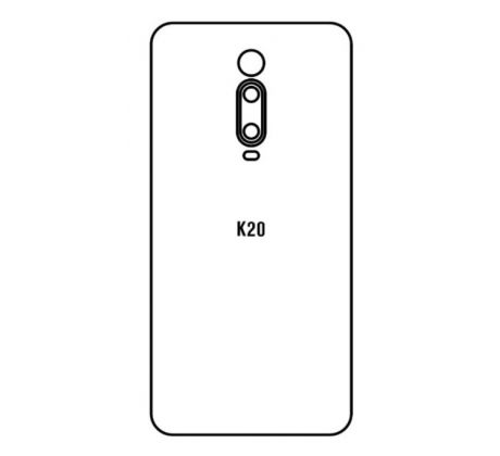 Hydrogel - matná zadná ochranná fólia - Xiaomi Redmi K20