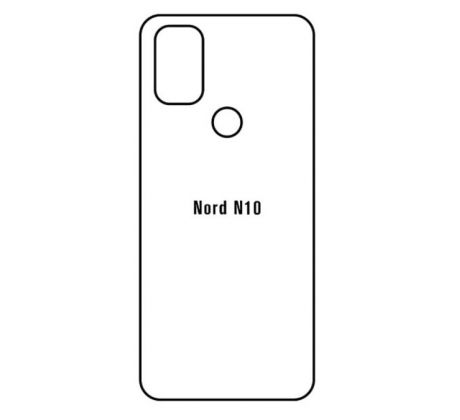 Hydrogel - matná zadná ochranná fólia - OnePlus Nord N10 5G