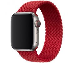 Remienok pre Apple Watch (42/44/45mm) Elastic Nylon, veľkosť 150-165mm - Red