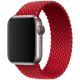 Remienok pre Apple Watch (42/44/45mm) Elastic Nylon, veľkosť 150-165mm - Red