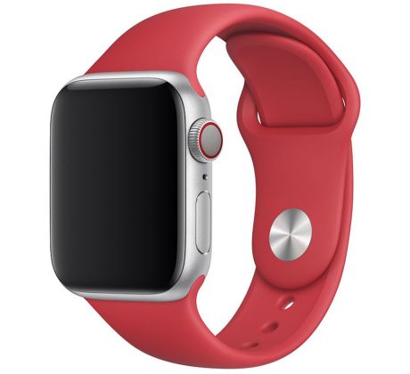 Remienok pre Apple Watch (38/40/41mm) Sport Band, červený  (PRODUCT)RED™, veľkosť S/M