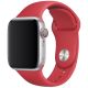 Remienok pre Apple Watch (42/44/45mm) Sport Band, červený (PRODUCT)RED™ , veľkosť S/M