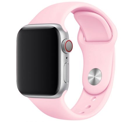Remienok pre Apple Watch (42/44/45mm) Sport Band, Baby Pink,, veľkosť S/M