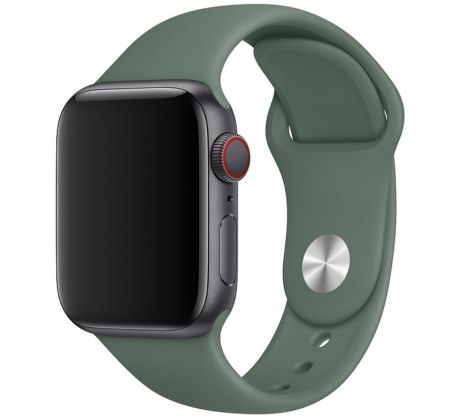 Remienok pre Apple Watch (42/44/45mm) Sport Band, Pine Green, veľkosť S/M