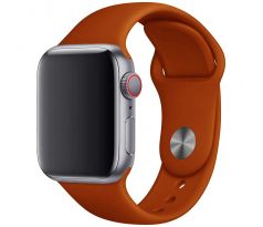Remienok pre Apple Watch (38/40/41mm) Sport Band, Dark Orange, veľkosť S/M
