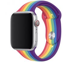 Remienok pre Apple Watch (42/44/45mm) Sport Band, Rainbow, veľkosť S/M
