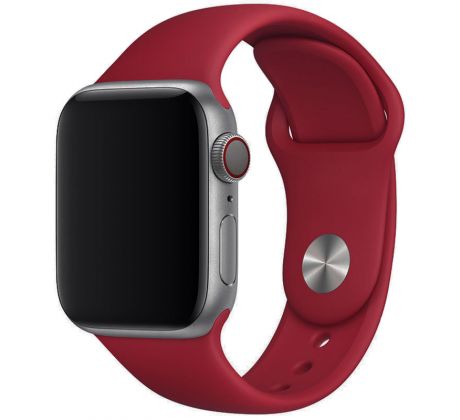 Remienok pre Apple Watch (42/44/45mm) Sport Band, Rose Red, veľkosť S/M