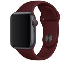 Remienok pre Apple Watch (42/44/45mm) Sport Band, Wine Red, veľkosť S/M