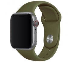 Remienok pre Apple Watch (42/44/45mm) Sport Band, Deep Olive, veľkosť M/L