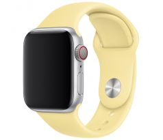 Remienok pre Apple Watch (38/40/41mm) Sport Band, Lemon Cream, veľkosť M/L