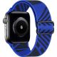 Scrunchie remienok pre Apple Watch (38/40/41mm) Black Blue