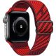 Scrunchie remienok pre Apple Watch (42/44/45mm) Dark Red - Red